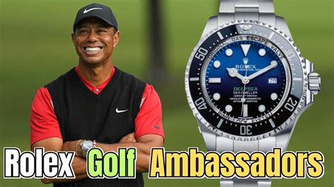 rolex golf ambassadors|Rolex ambassadors list.